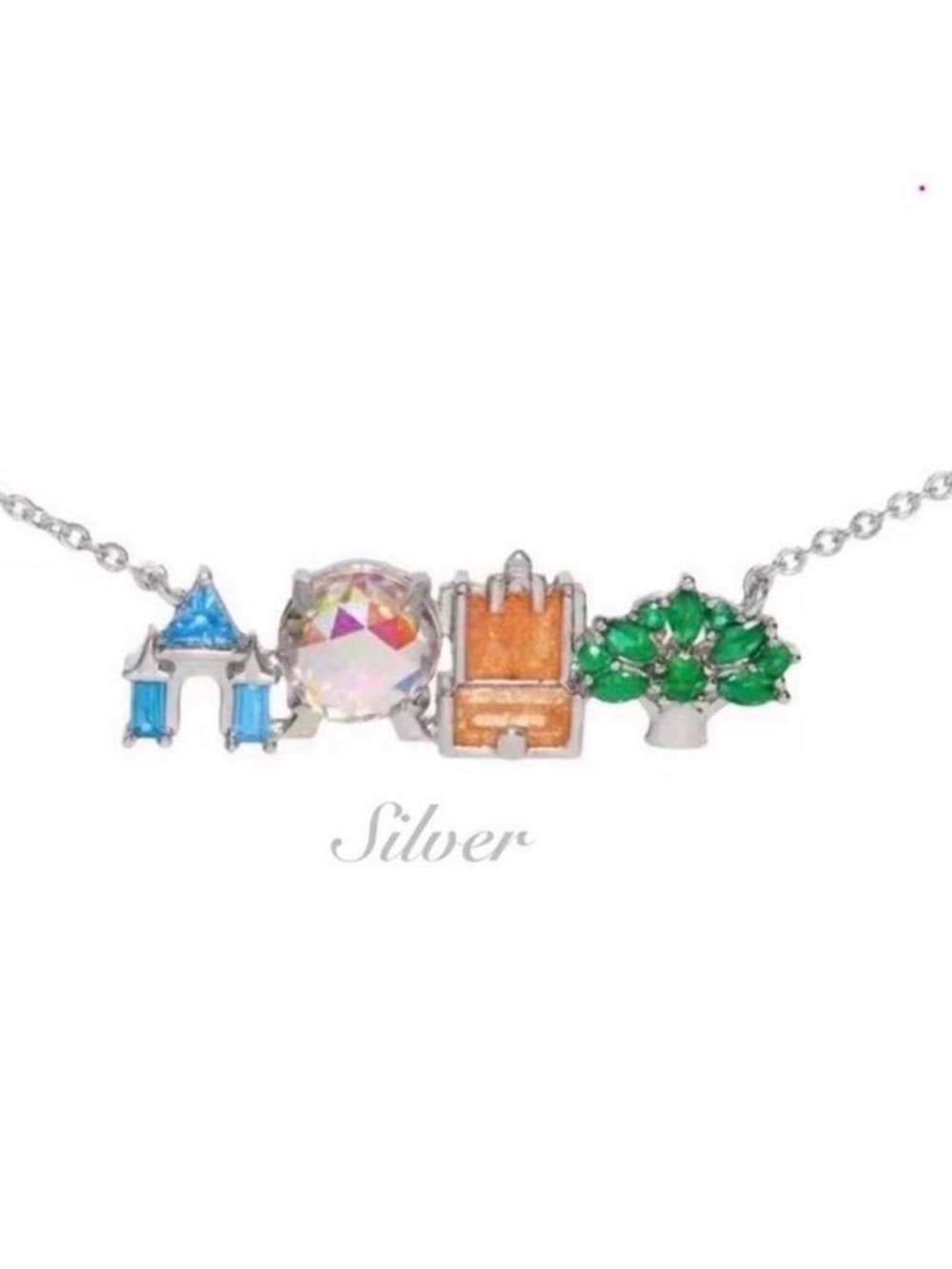 Walt Disney World Four Park Icons Silver Girls Crew lookalike NEW!